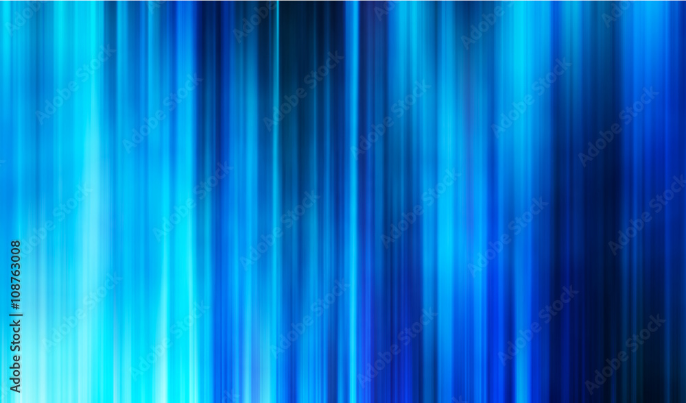 Vertical abstract blue curtains background