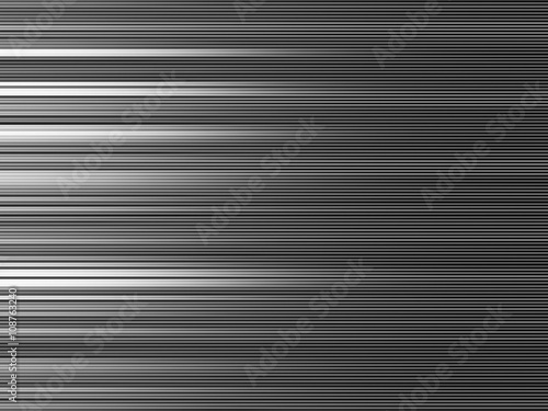 Horizontal black and white blurred abstraction lines background