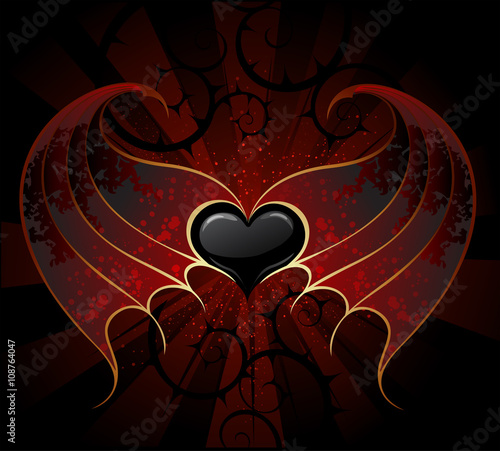 Gothic Vampire Heart