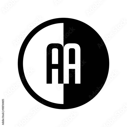 INITIAL CIRCLE HALF LOGO