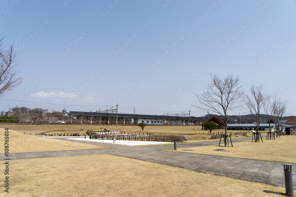 custom made wallpaper toronto digital白河駅　三の丸道場門跡