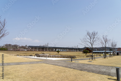 Wallpaper Mural 白河駅　三の丸道場門跡 Torontodigital.ca