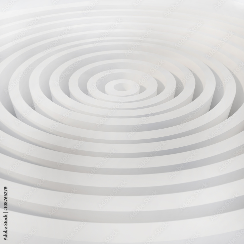 Obraz premium Abstract Modern Architecture Background. 3d Render Illustration