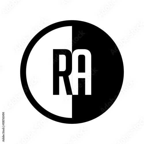 INITIAL CIRCLE HALF LOGO