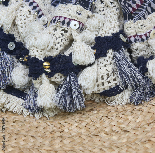 Tassels fashion detail