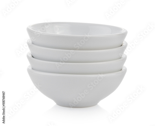 white bowl