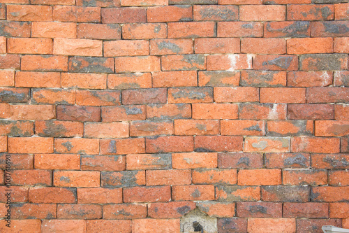 old red brick background