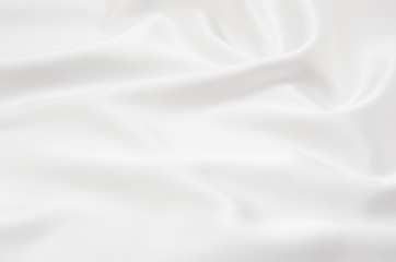 white satin fabric as background