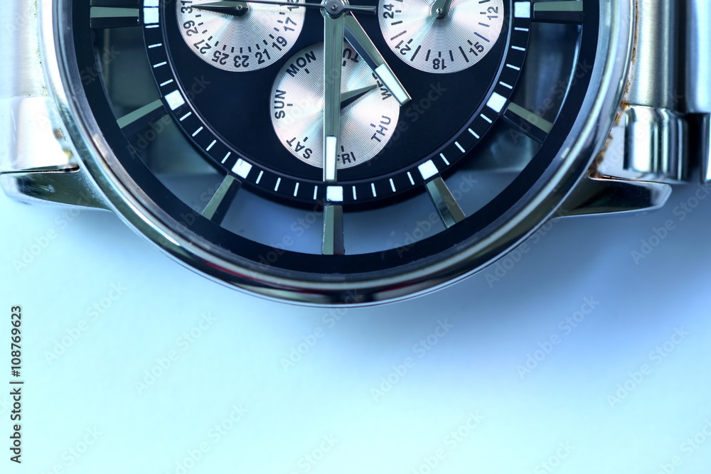 Close up watch in different angles Close up watch in different angles