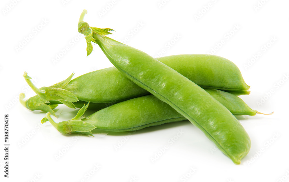 Peas isolated on white Peas isolated on white