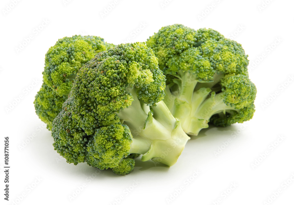 Broccoli isolated on white background Broccoli isolated on white background
