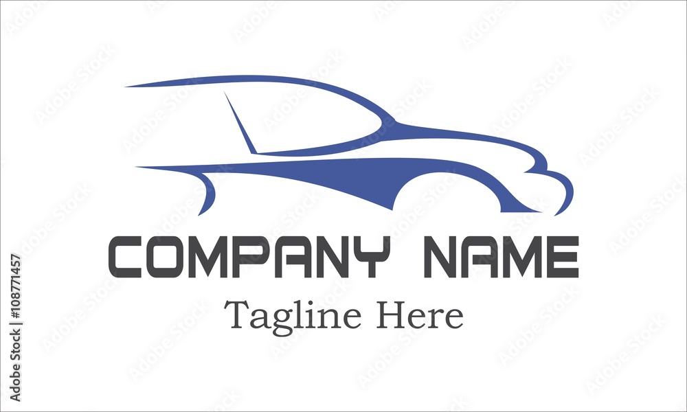 Automotive logo template