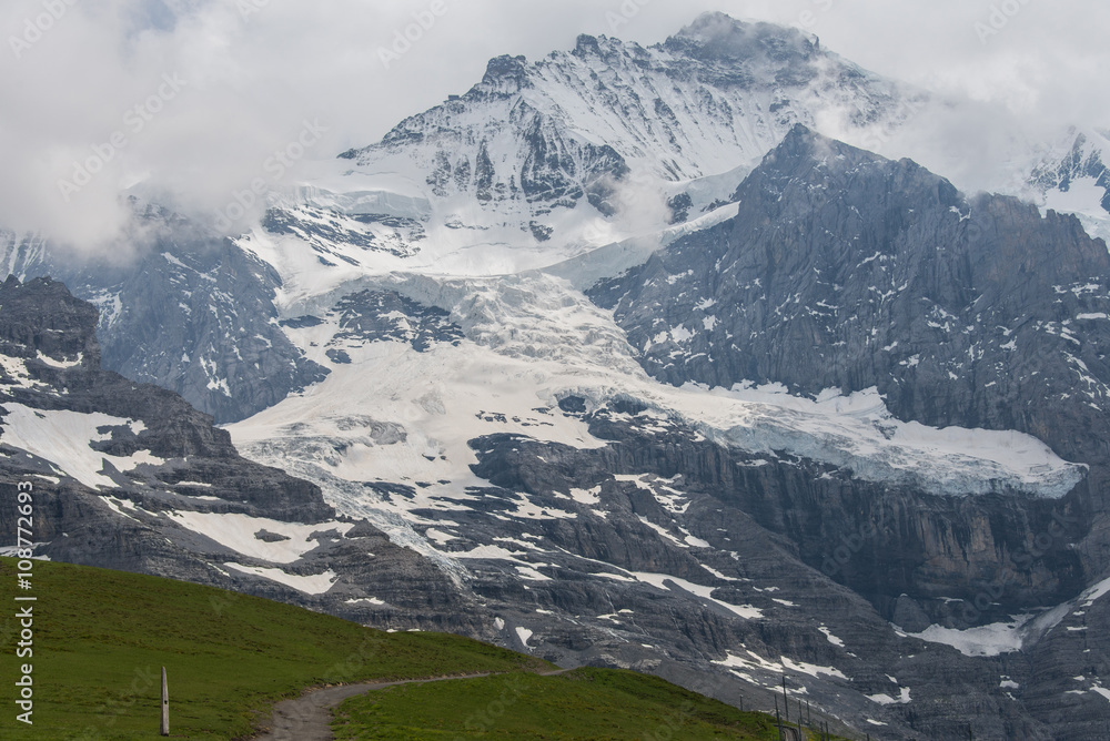 mountain range in Switzerland
