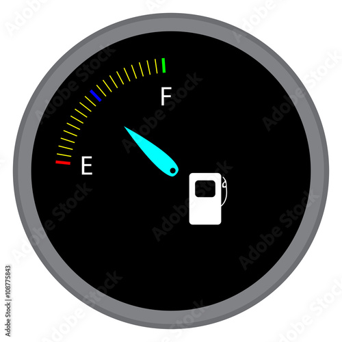 Indicator fuel device