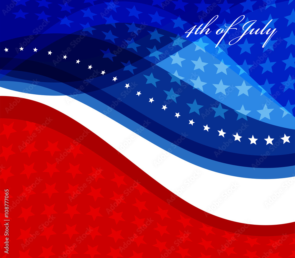 vector image of american flag vector image of american flag