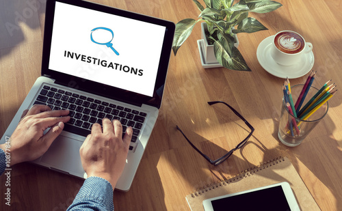 Fotografie INVESTIGATIONS CONCEPT