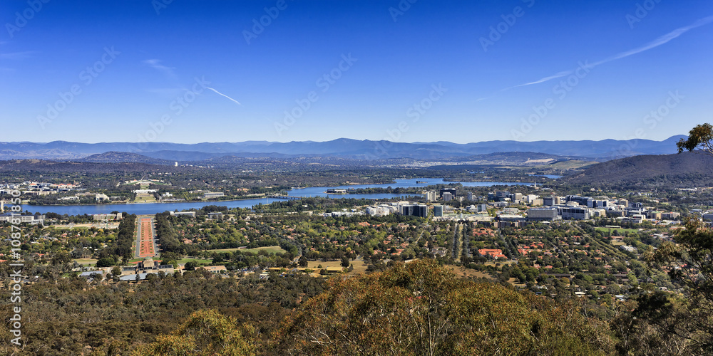 CAN Mt Ainslie Short panorama