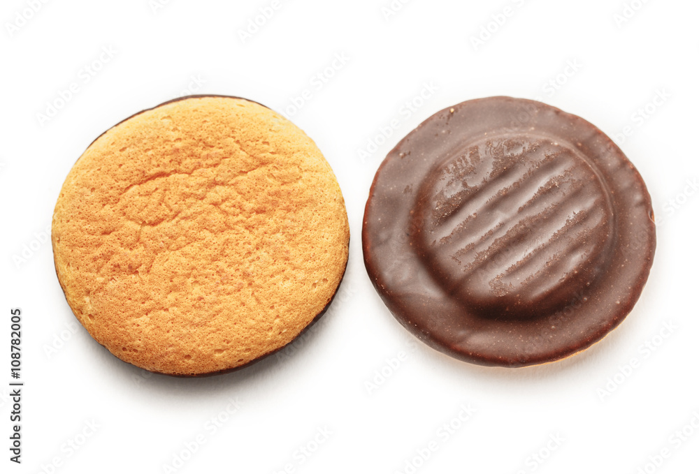 Chocolate biscuits with filling Chocolate biscuits with filling
