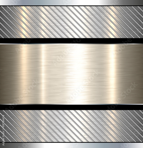 Background metallic, technology design with metal texture