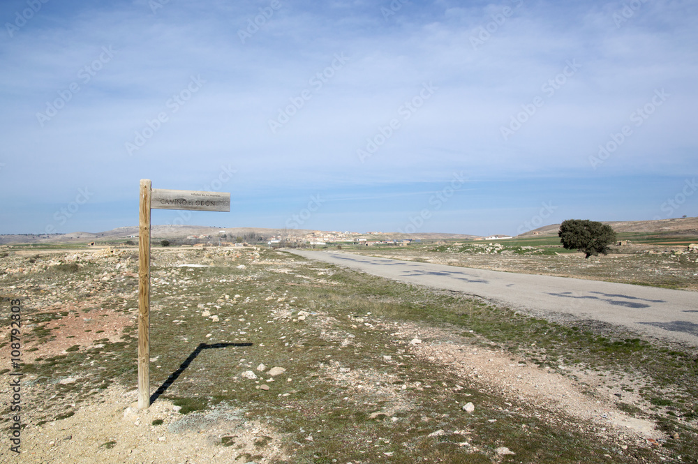 Teruel rural landscape