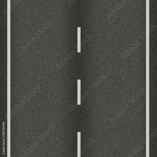 seamless texture highway3D illustration