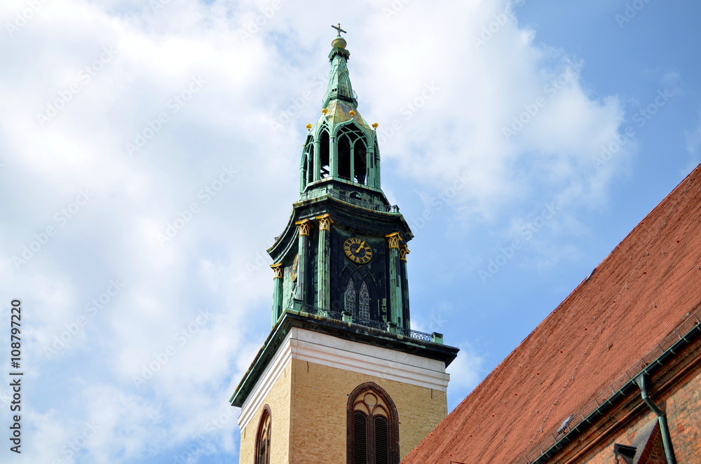 old church of st mary in berlin city