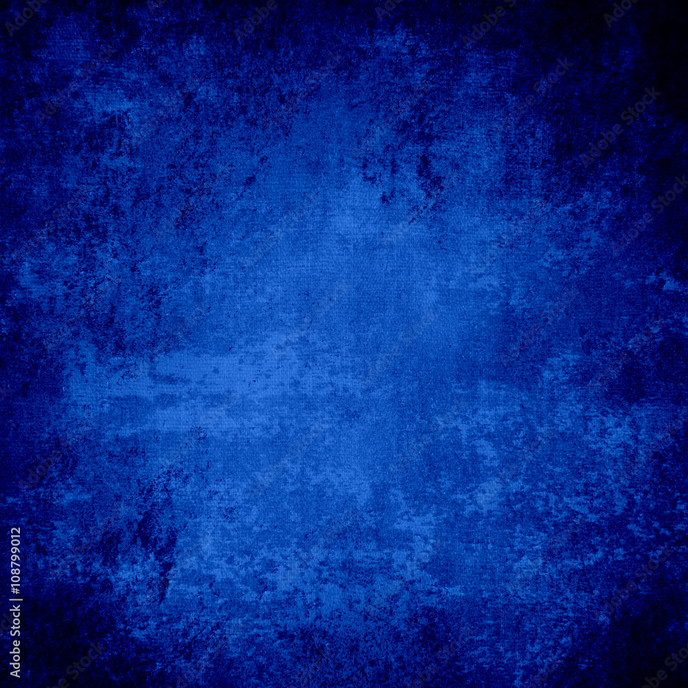 Naklejka premium Textured blue background