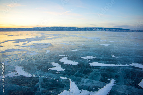 Wallpaper Mural Ice of lake Baikal, Olkhon Torontodigital.ca
