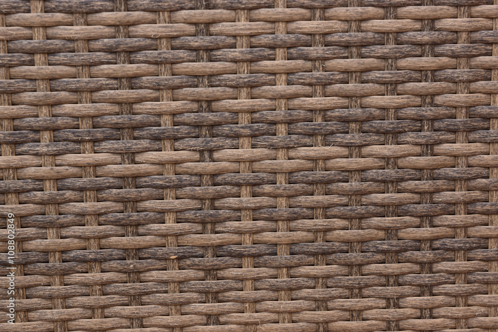 Wicker of furniture for background and texture Wicker of furniture for background and texture