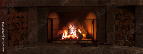 Fire protection screen