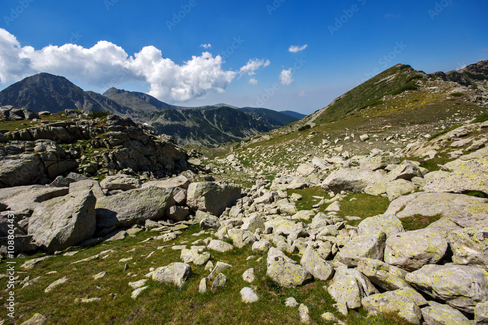 The Tooth andthe Dolls peaks in Pirin Mountain, Bulgaria