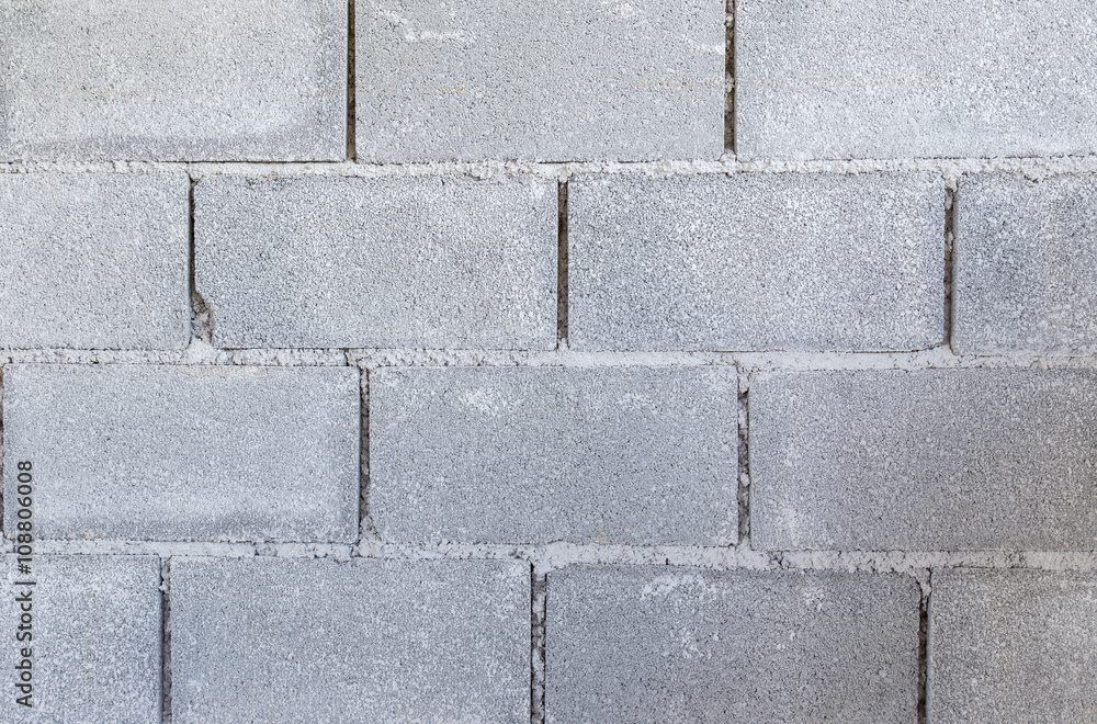 Fototapeta premium Brick wall background,Under construction.