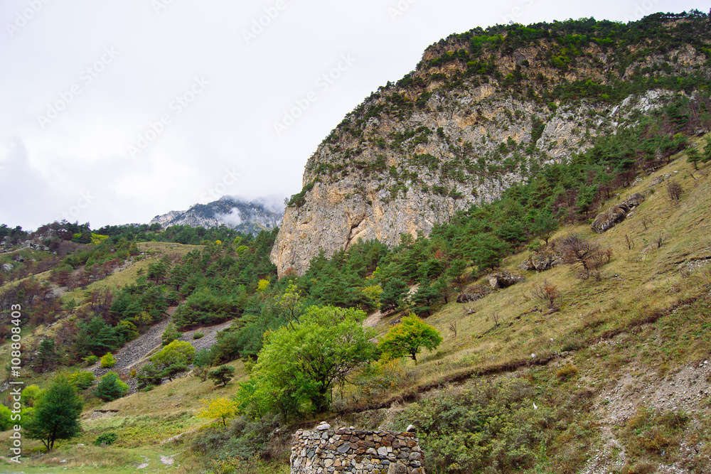 Beautiful view of mountains in Russia Beautiful view of mountains in Russia