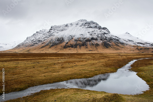 Icelandic mountain Landscape