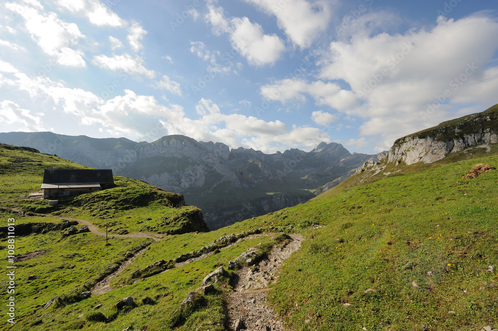 Naklejka premium Schweizer Alpen