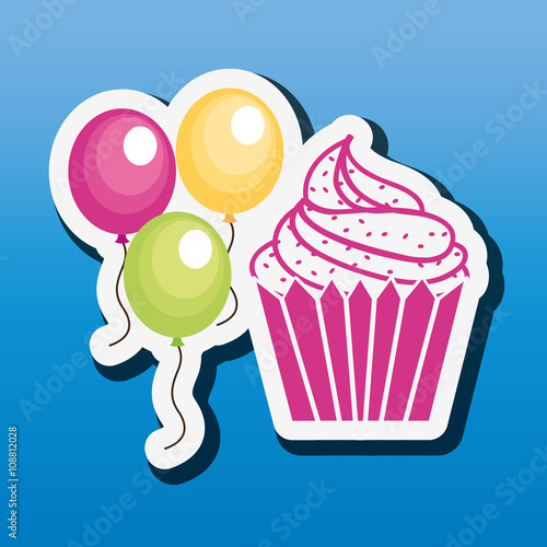 celebration party icon design 