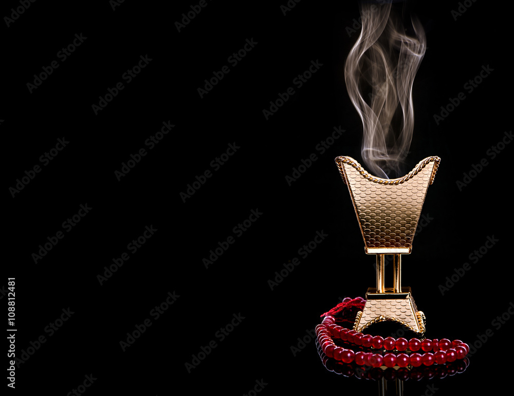 Obraz premium Ramadan censer with rosary