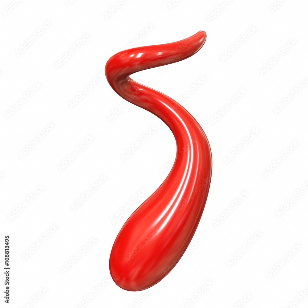 Sculpture Curl. 3d illustration Sculpture Curl. 3d illustration