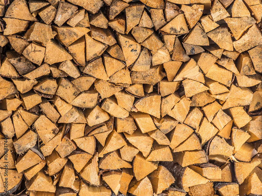 pile of wood chips stored in a forest pile of wood chips stored in a forest