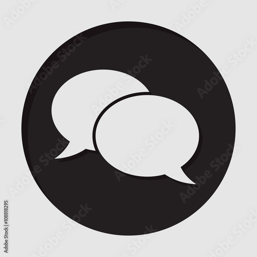 information icon - speech bubbles