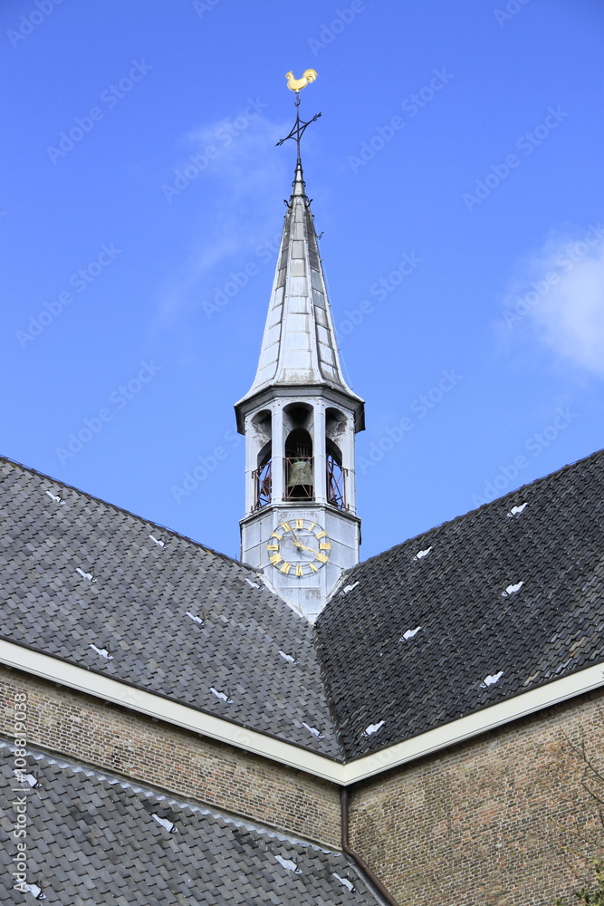 Fototapeta premium Die Johanneskirche in Haamstede