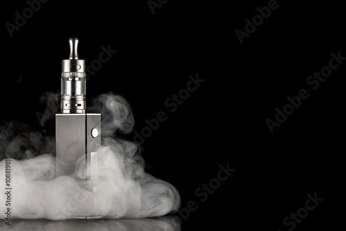 electronic cigarette over a dark background