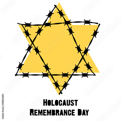 Holocaust Remembrance Day. January 27. Vector illustration