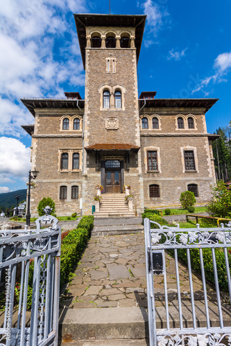 Cantacuzino Castle, Bucegi, Romania photo