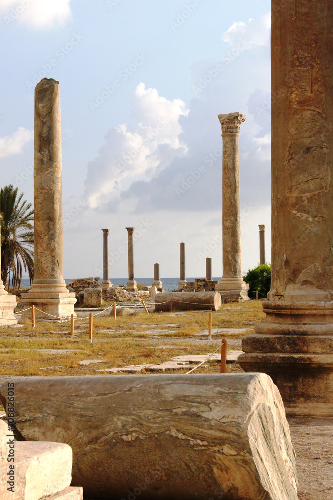 Fototapeta premium Ruins of Tyre, Lebanon