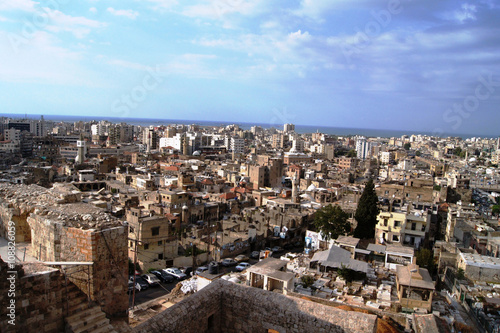 Panorama of Tripoli, Lebanon