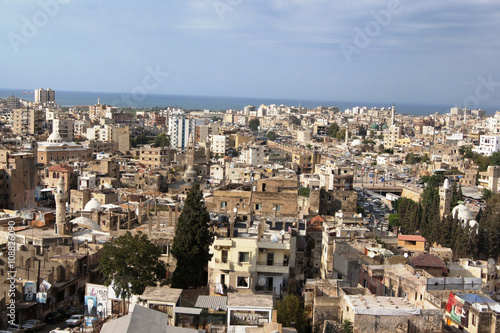 Panorama of Tripoli, Lebanon