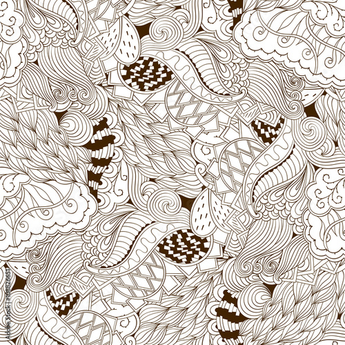 Photos Tracery seamless calming pattern