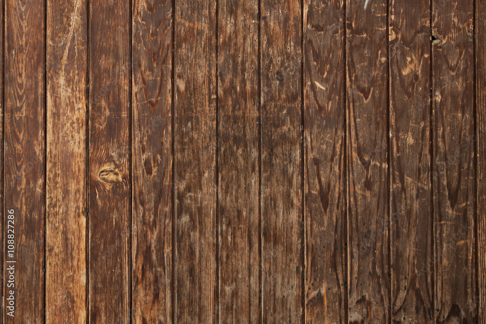 Fototapeta premium old, grunge wood panels used as background