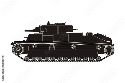 black armored car